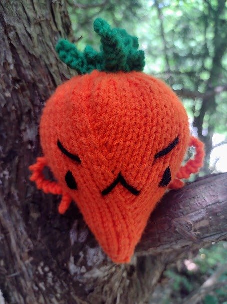 Cranky Carrot (Knitted Version) product image (1)