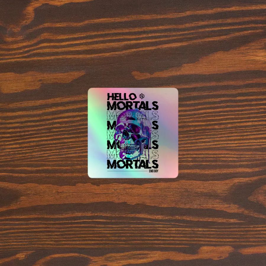 Offsetduet Hello Mortals Holographic Stickers product image (7)