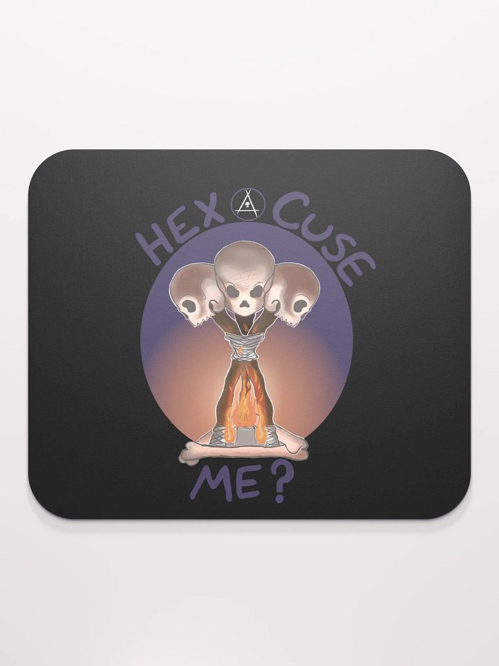 Glowing Skull Mouse Pad product image (2)