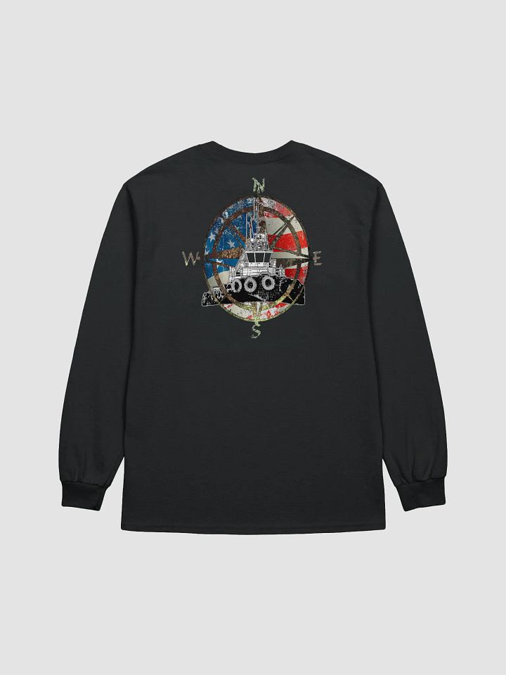 Compass Rose Marshall Foss Flage - Long Sleeve Tee product image (1)