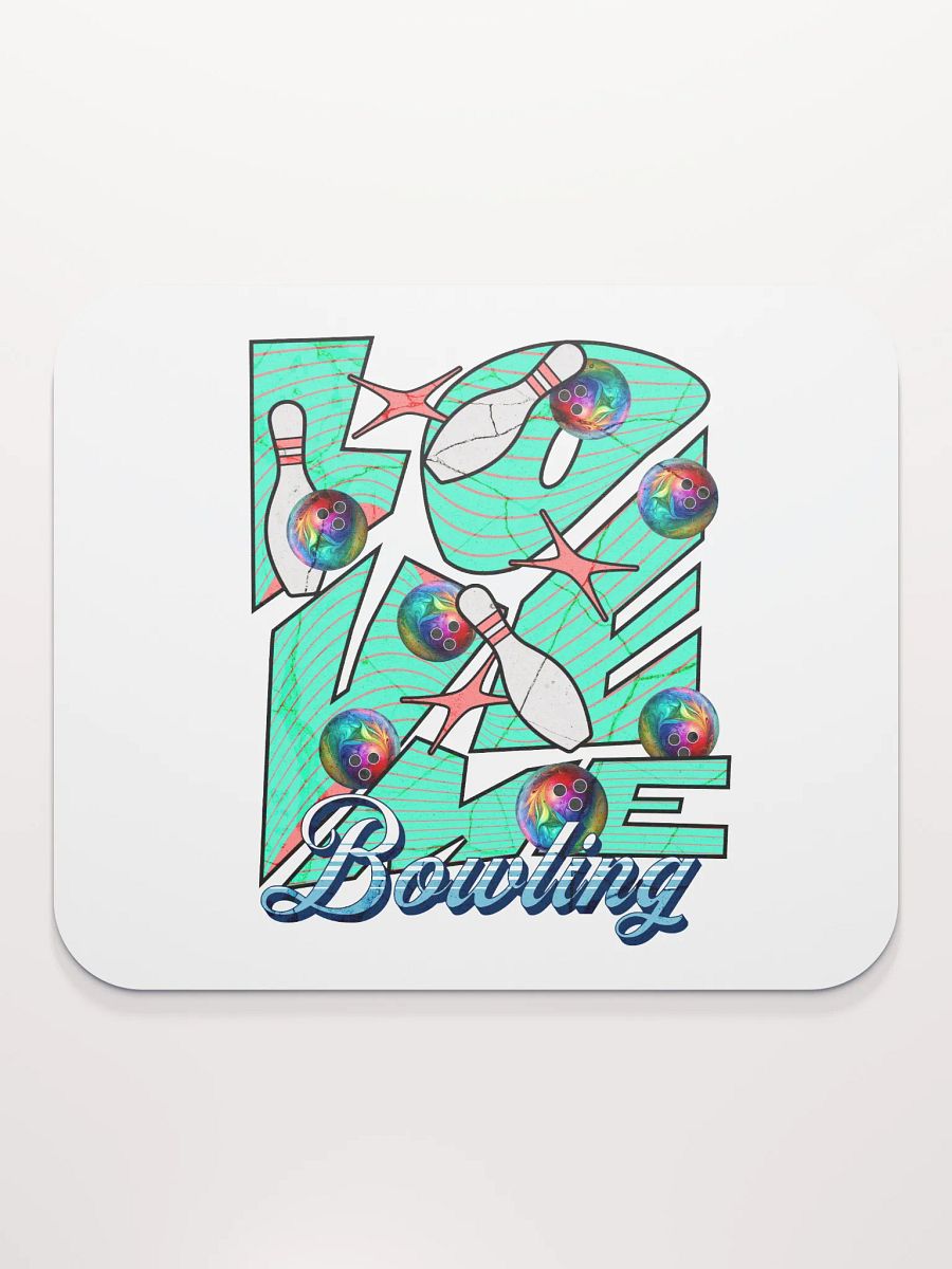 Love Me Bowling Mouse Pad product image (1)