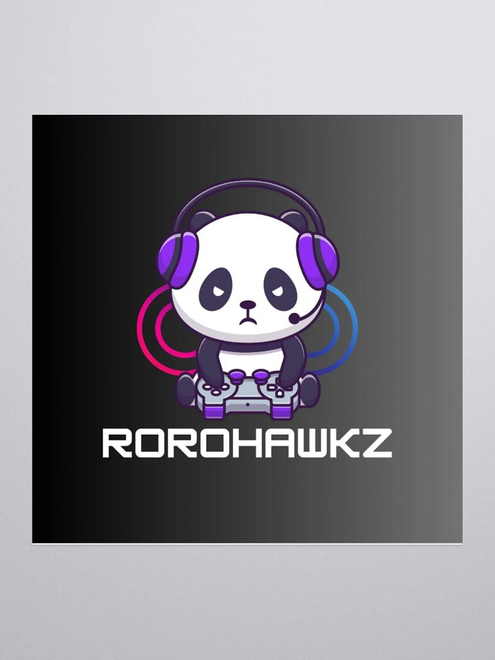 Roro Hawkz Logo Sticker product image (1)