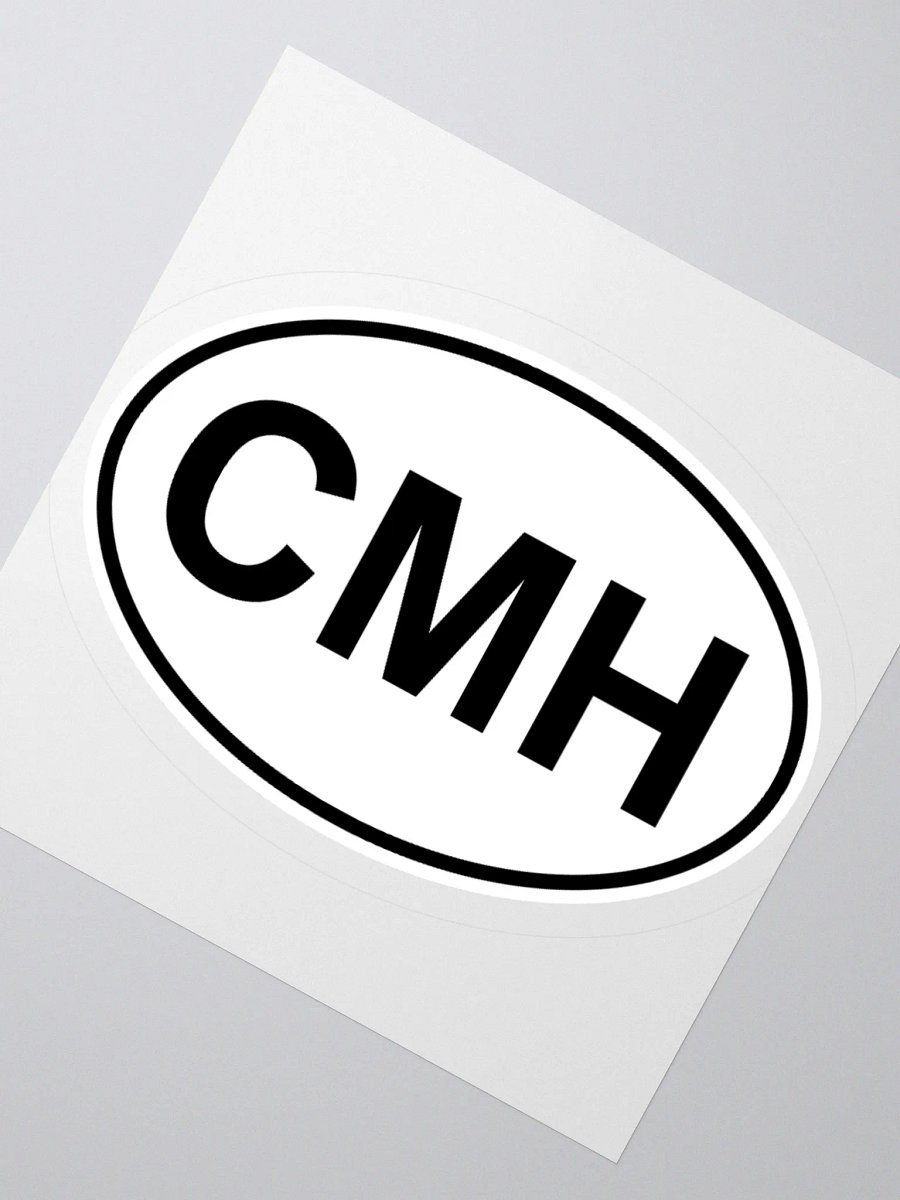 CMH Oval Sticker product image (2)