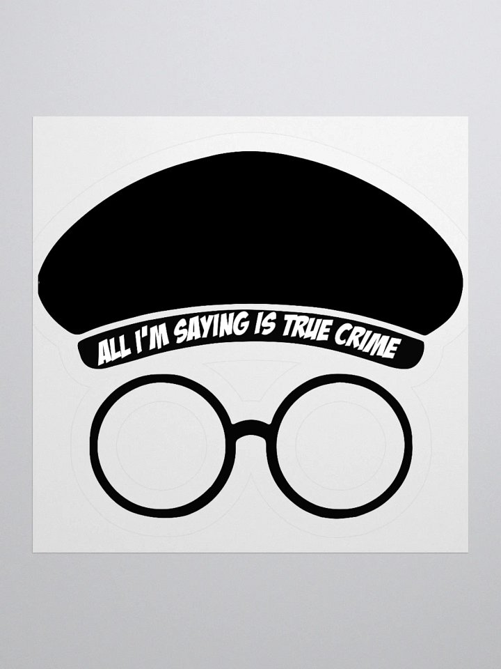 True Crime Spectacles Sticker Set product image (3)