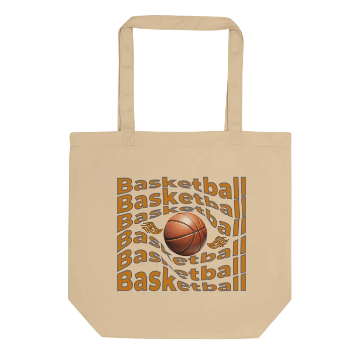 Swirl Basketball Tote Bag product image (1)
