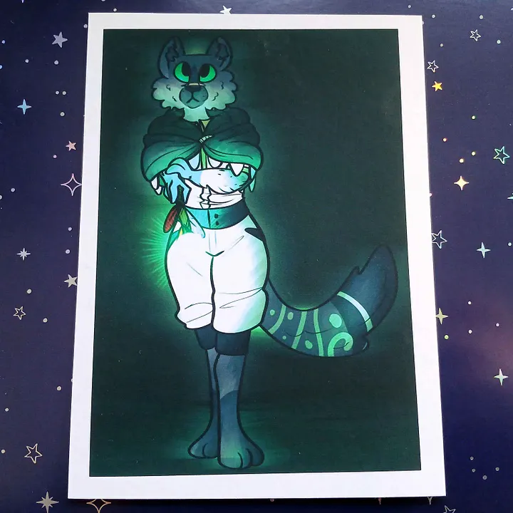 "Magic Glow" art print product image (1)