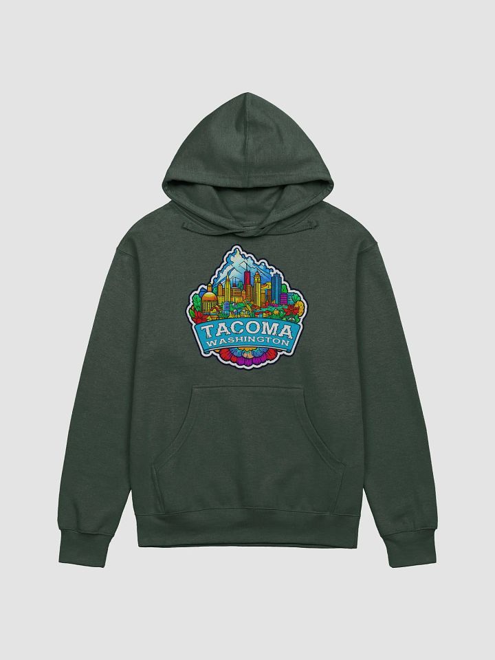 Tacoma Washington - PNW Vibes Cityscape Hoodie product image (1)