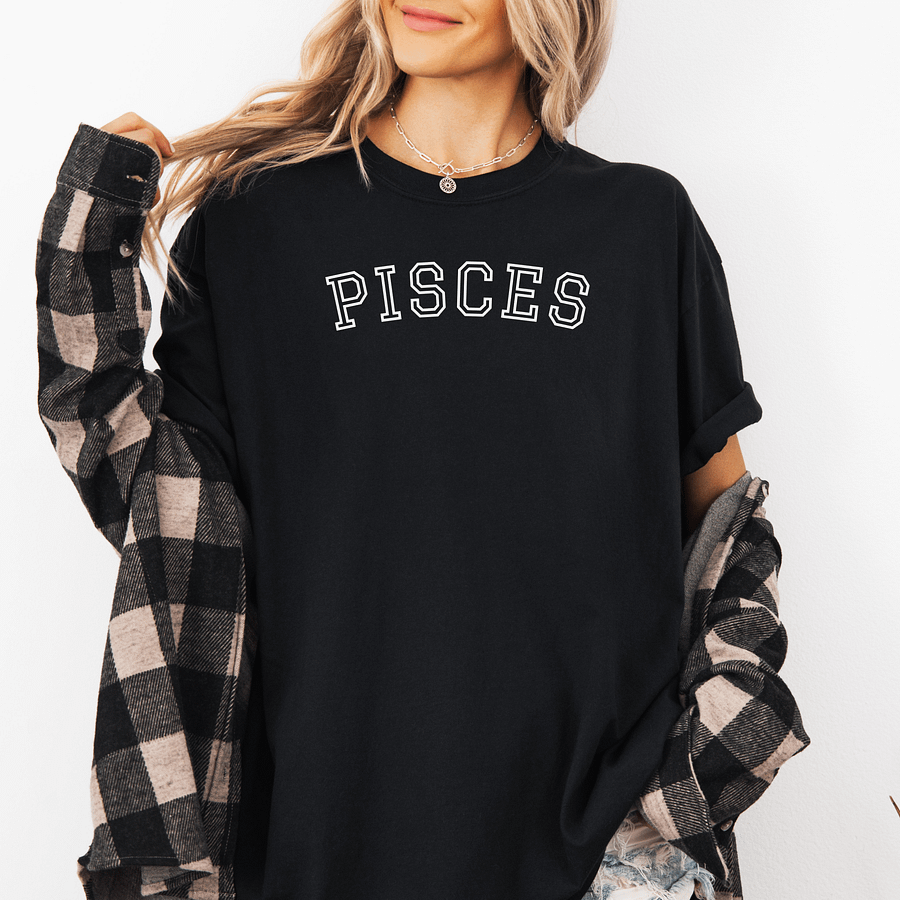Pisces Zodiac Comfort Colors Shirt product image (1)