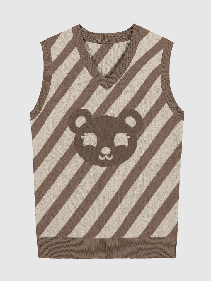 TeddyChan Stripe Vest - Brown product image (4)