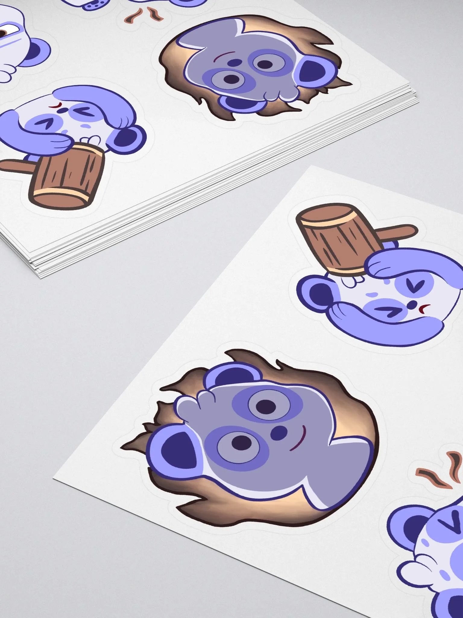 Stickerset: Fine, Bonk, Broken, Hmm product image (4)