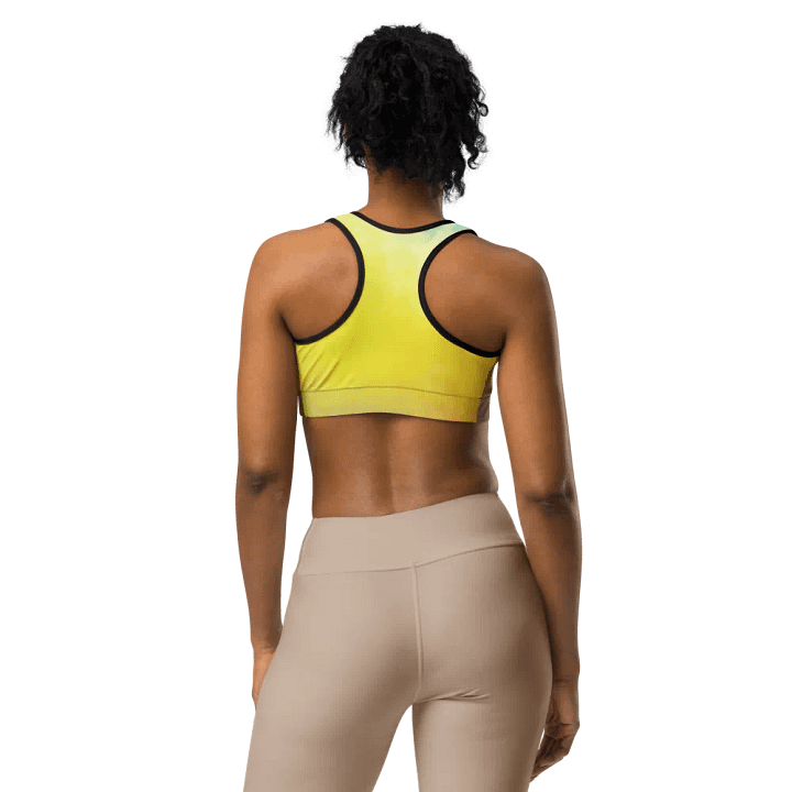 Blur cloud rainbow Design Sports Bra - V9 product image (1)