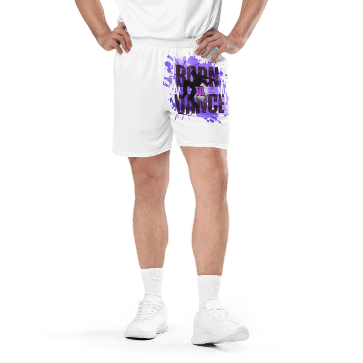 Expressive Born to Dance His Silhouette Mesh Shorts product image (1)