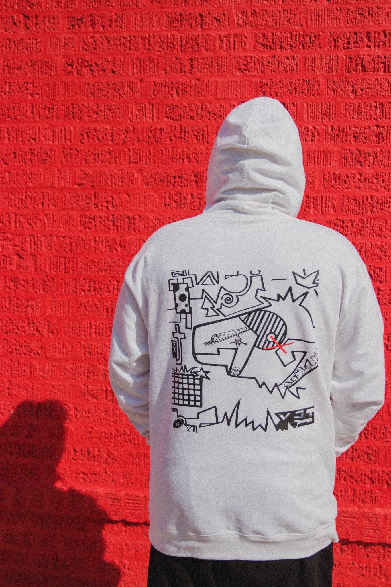 Jwashere Hoodie - White product image (4)