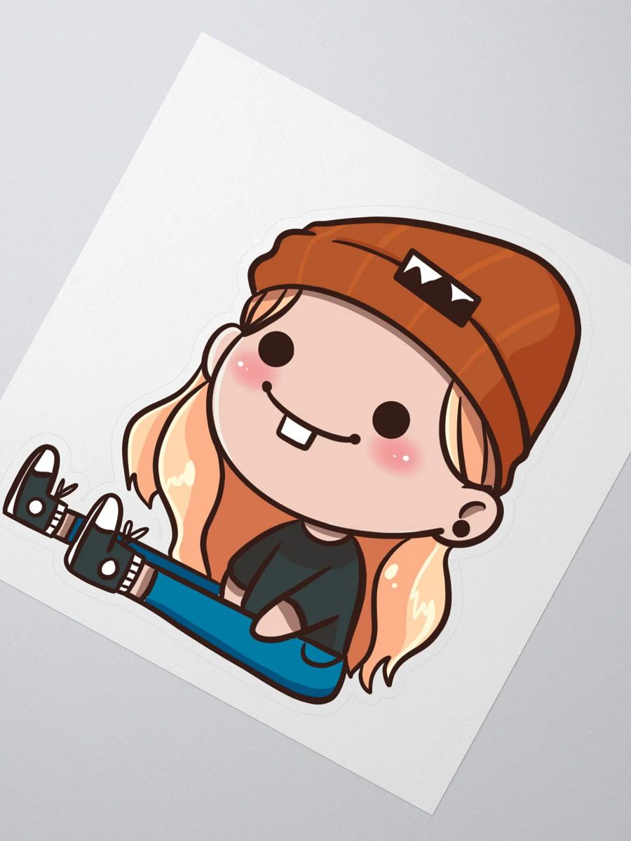 Sit Kiss Cut Sticker product image (2)