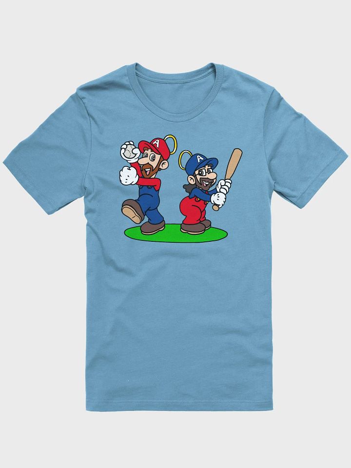 Play Ball! - Super Halo Bros. Tee (Ocean Blue) product image (1)