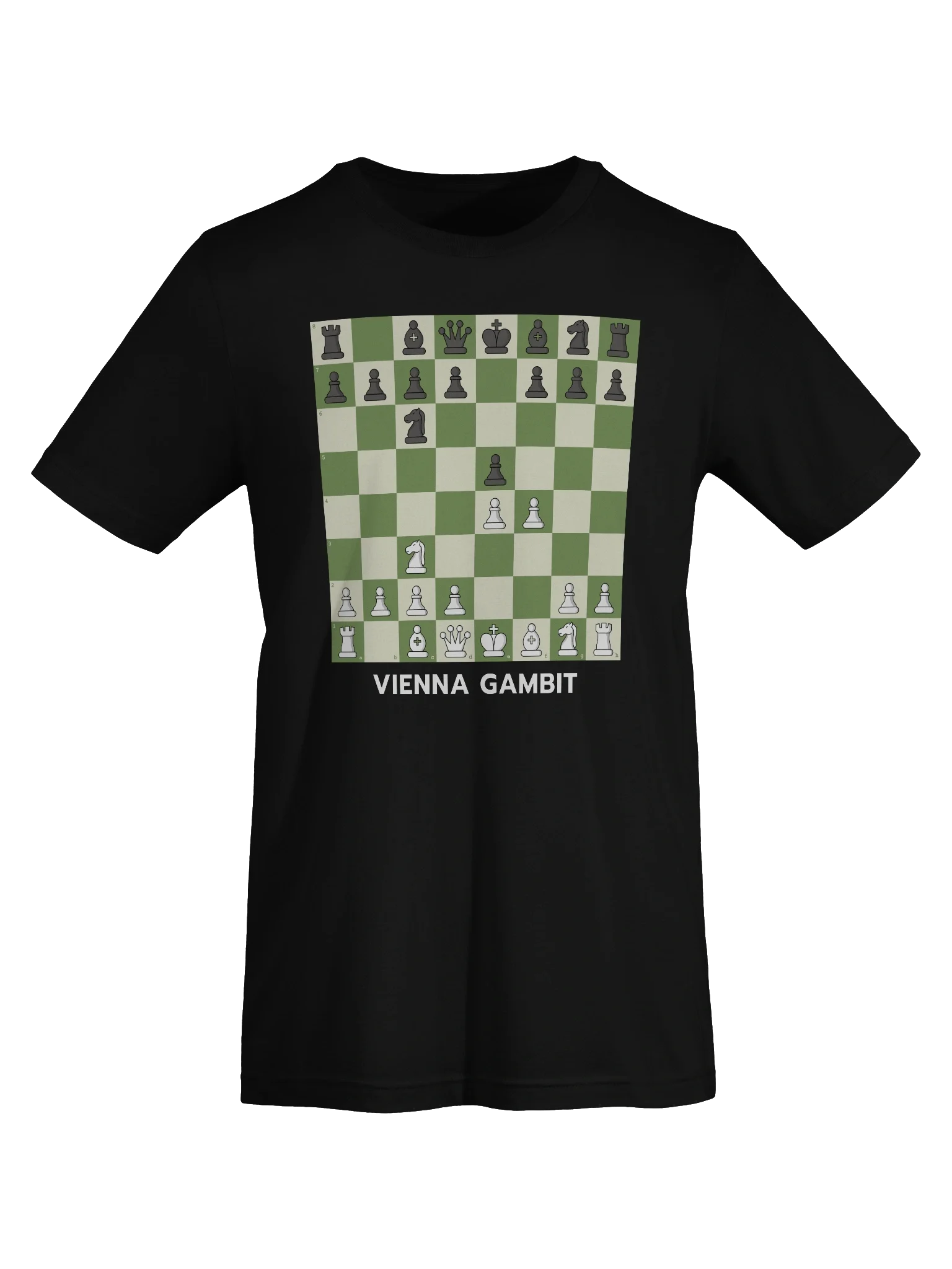 Vienna Gambit Chess T-shirt product image (6)