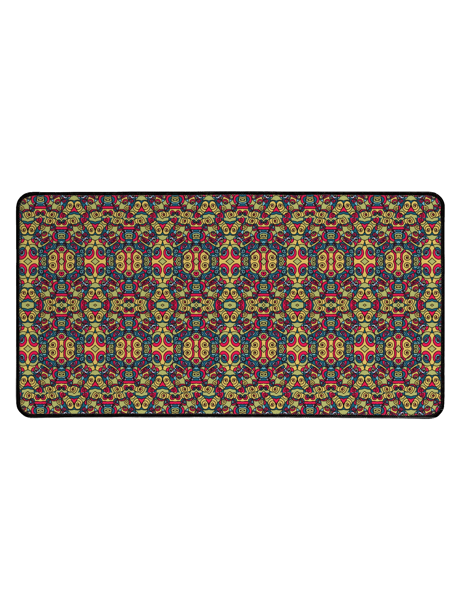 Modern Circus Town – Pop Art Desk Mat for Gaming and Workspace product image (1)