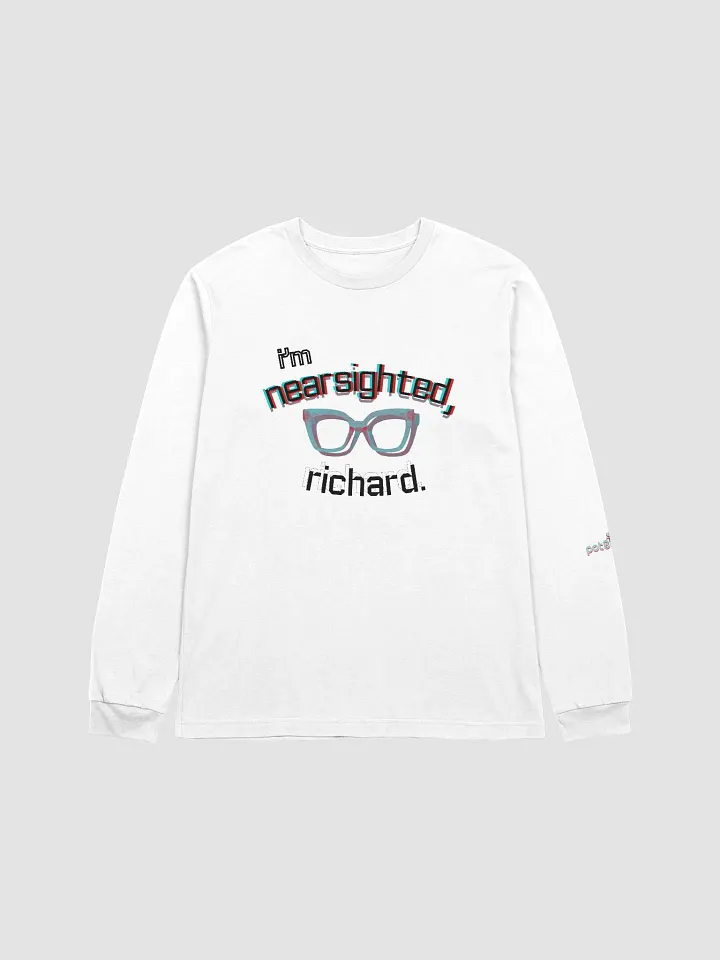 I'M NEARSIGHTED, RICHARD supersoft long sleeve tee product image (13)