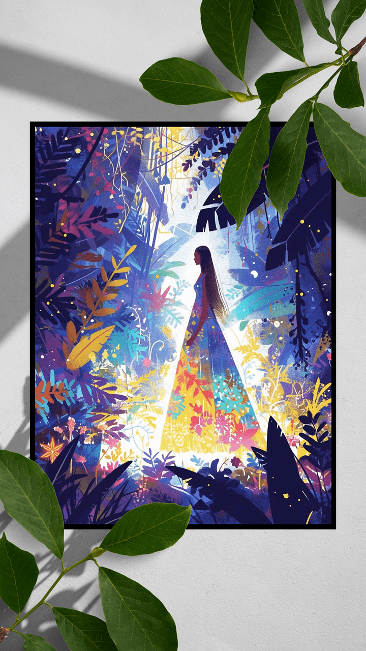 Garden Bliss on Matte Paper Poster product image (1)