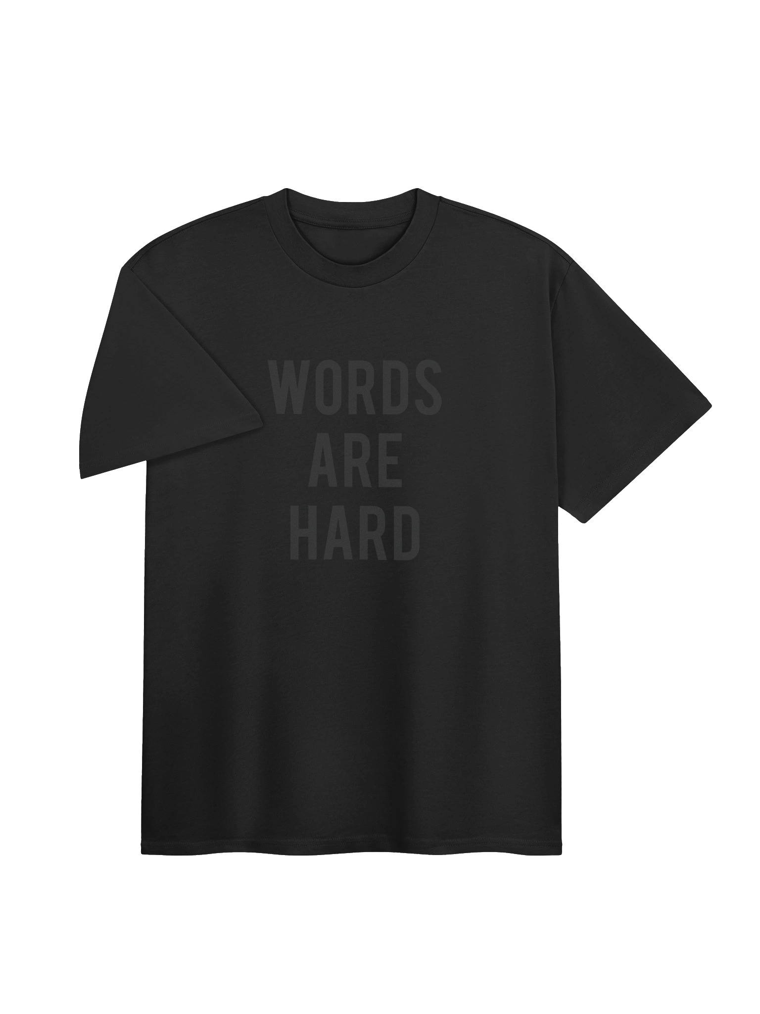 Words Are Hard Tee (premium) product image (6)