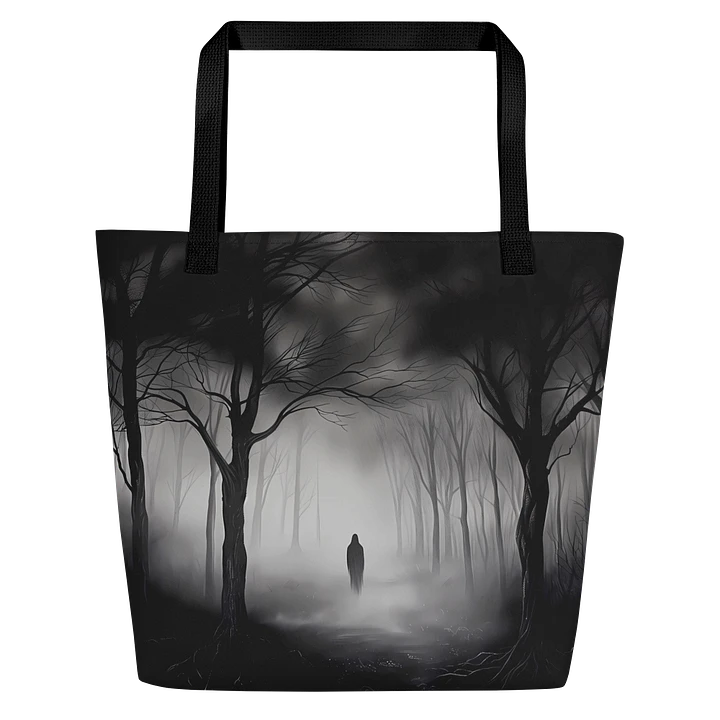 Tote Bag: Elegant Gothic Theme Stylish Dark Fashion Eerie Halloween Design product image (1)