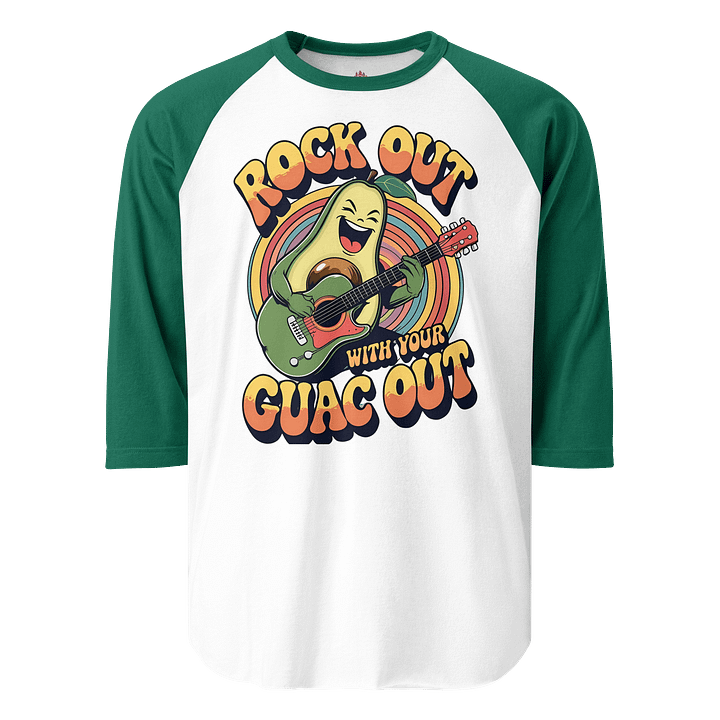 Rockin' Guac Raglan Tee product image (1)