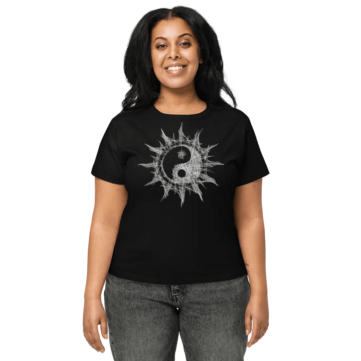 Yin-Yang Sun High-Waisted Tee product image (1)
