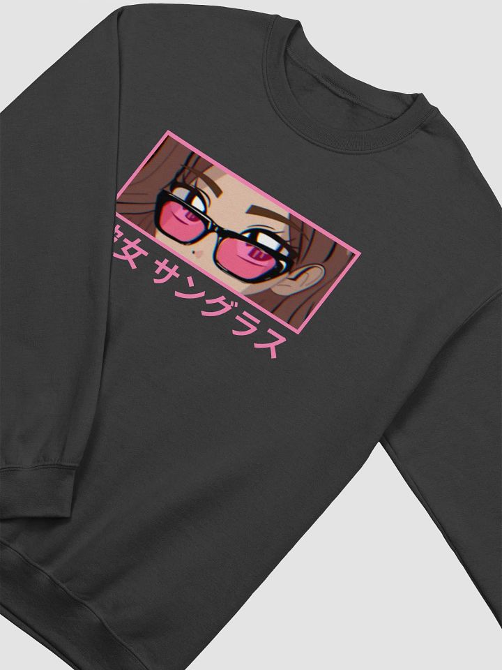 ANIME SHADES CREWNECK (Pink) product image (1)