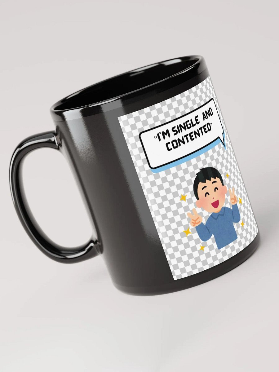 Contented and Single Mug product image (5)