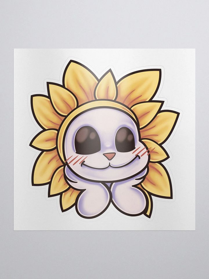 Hopper Sunflower Kiss Cut Stickers product image (2)