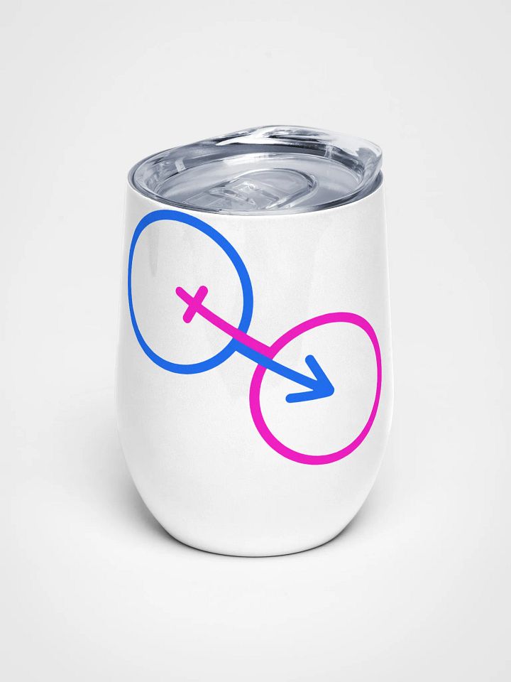 Traditional Gender Harmony Wine Tumbler product image (1)