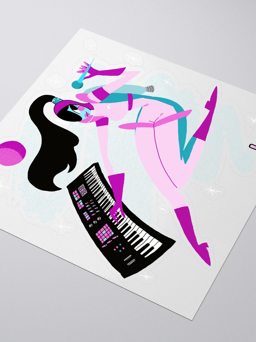 Astro-Synthpop Cutie Sticker product image (3)