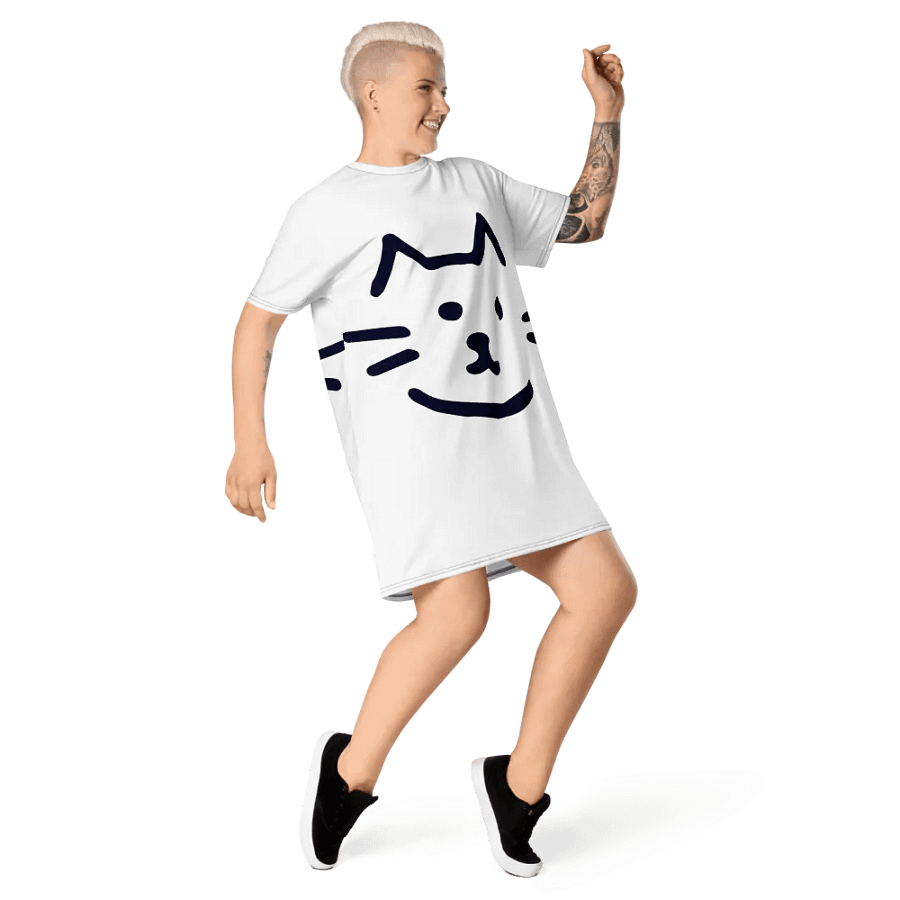 All-Over Print T-Shirt Dress product image (5)