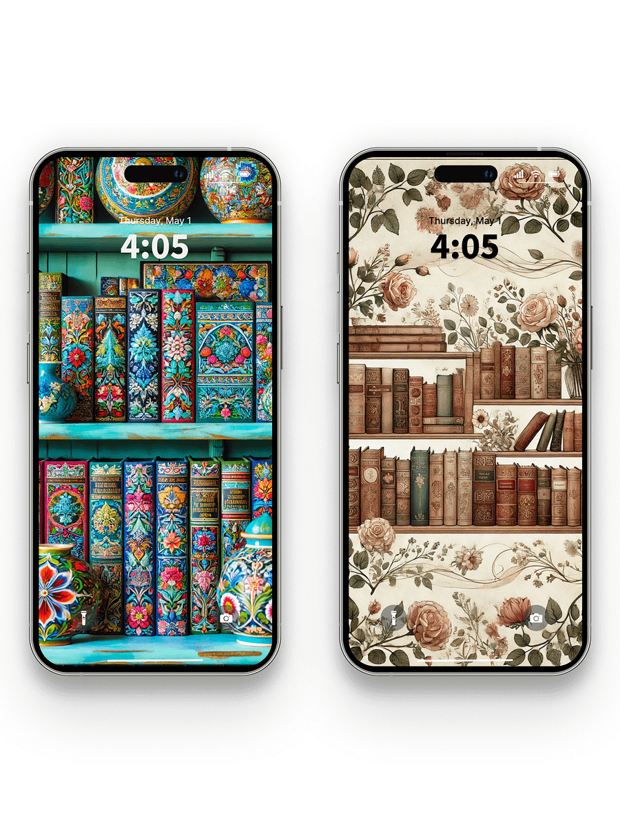 100 Stunning Wallpapers for Book Lovers – Cozy, Aesthetic & Inspiring product image (11)