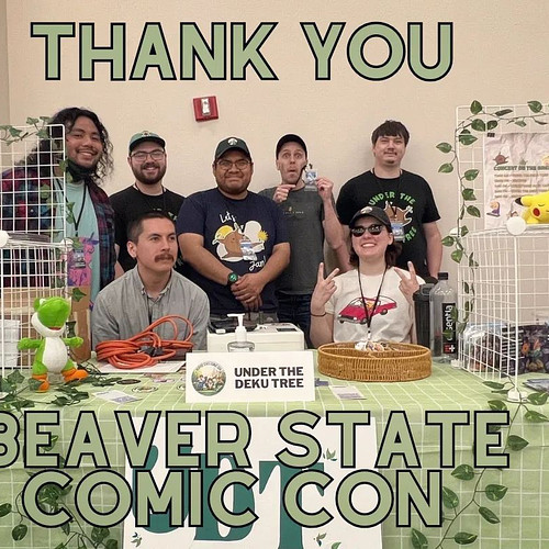 Thank you so much @beaverstatecomiccon for having us out this year! We had a blast meeting some awesome people and playing so...