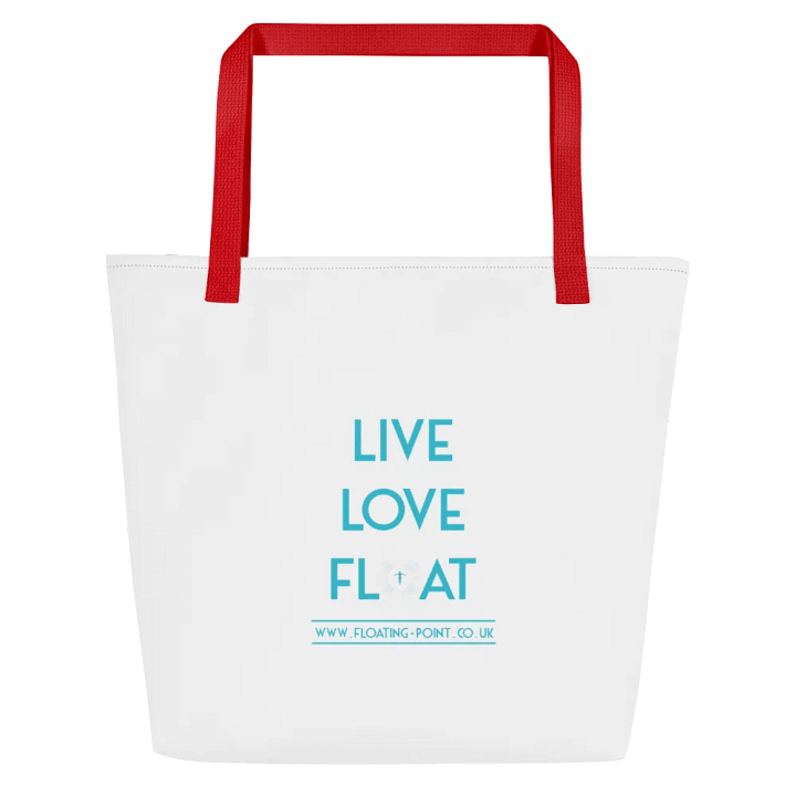 Live Love Float - Tote (Red Handle) product image (1)