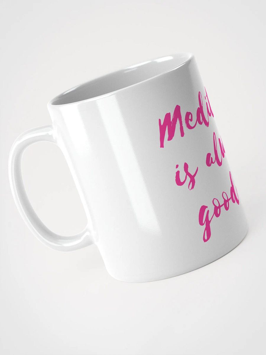 Meditation Magic White Glossy Mug product image (4)