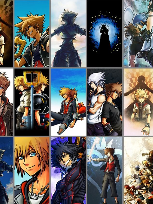 (20+ designs) Kingdom Hearts art Wallpapers designs Pack (more than 150 images in total) product image (8)