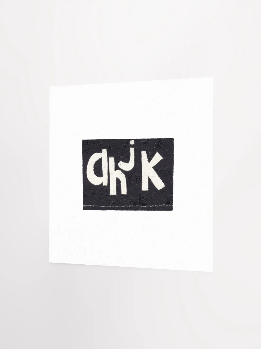 Alphabet A Print product image (3)