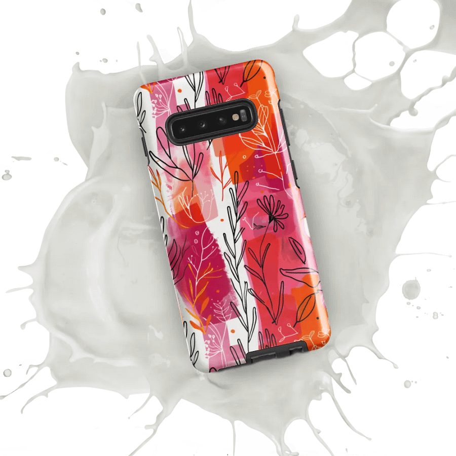 Boranical Burst Tough Case for Samsung product image (54)