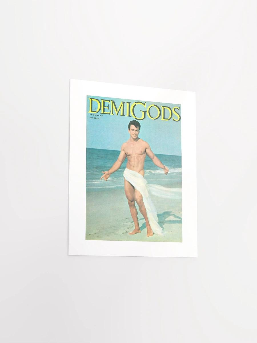 DEMI-GODS Magazine Cover (February 1963) - Print product image (3)