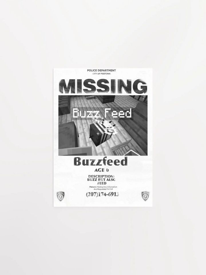 Buzzfeed Missing Poster product image (1)