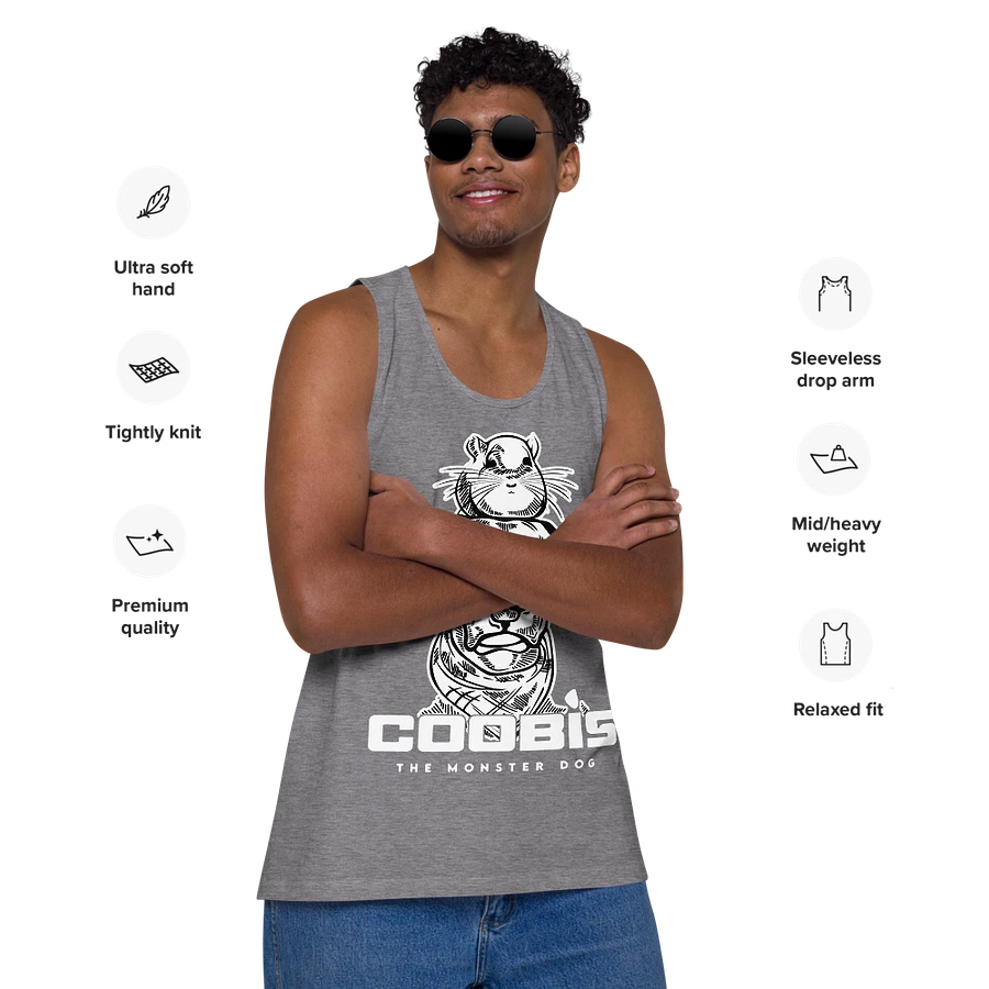 Coobis The Monster Dog Tank Top (With Chinchilla) product image (13)