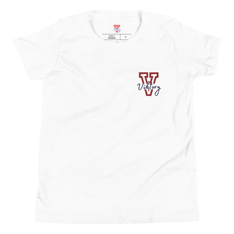 Kids Shirt White (red & blue logo) product image (5)