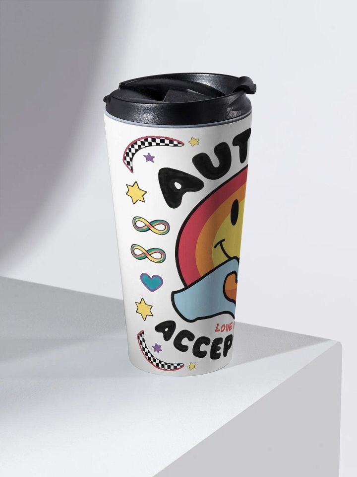 Autism Acceptance Travel Mug product image (2)