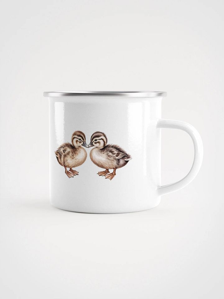Symmetry of FluffY DUCKS Enamel Mug - Lieblingstasse mit Entchen product image (2)