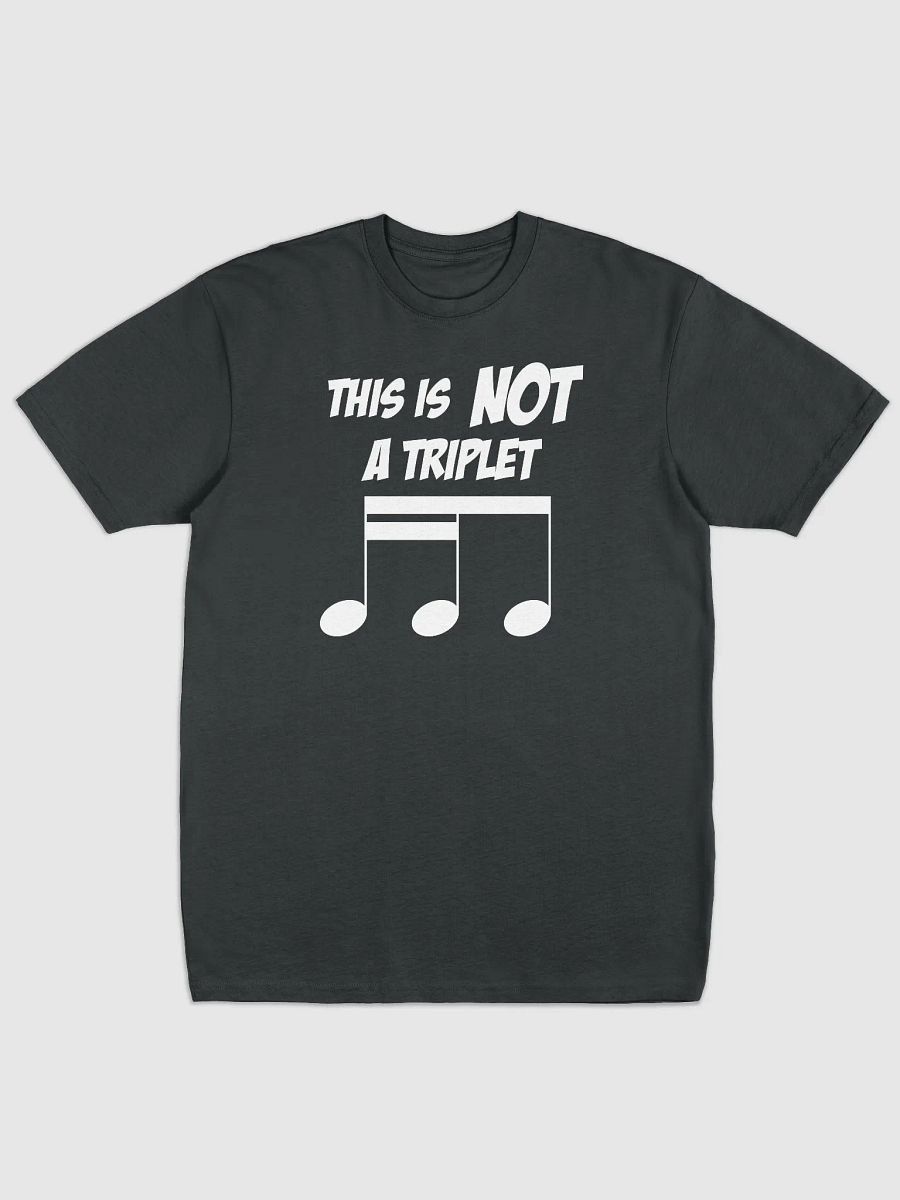 Triplet premium t-shirt (white text) product image (6)