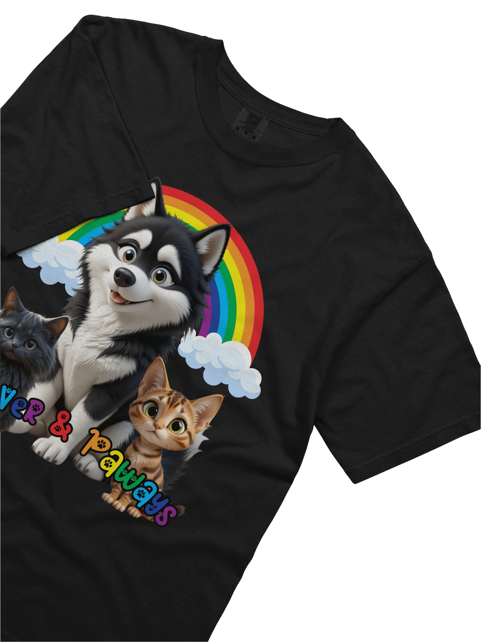 Furever & Paways Garment-Dyed Heavyweight T-Shirt product image (64)