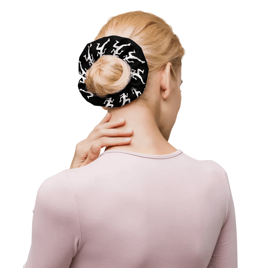 Running Girl Hair Scrunchie product image (1)