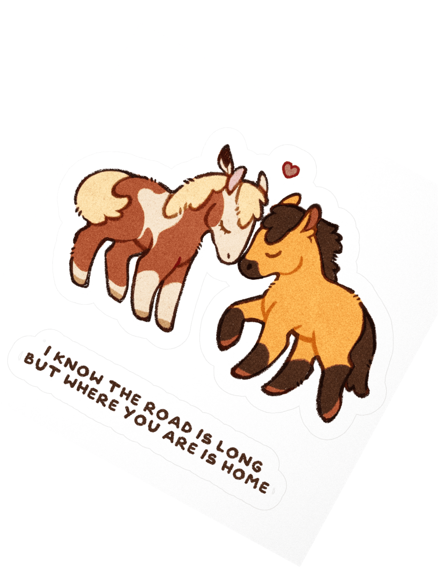 Home ♥ | Kiss-cut sticker product image (2)